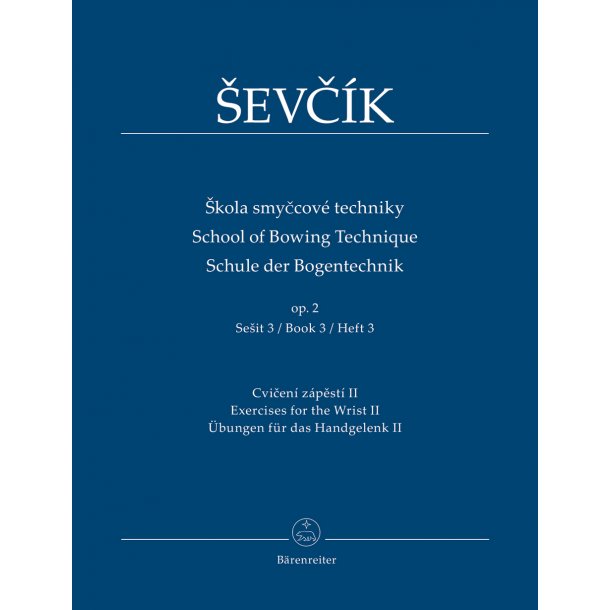 School of Bowing Technique - &#138;evc&iacute;k, Otakar