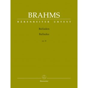 Ballades - Brahms, Johannes