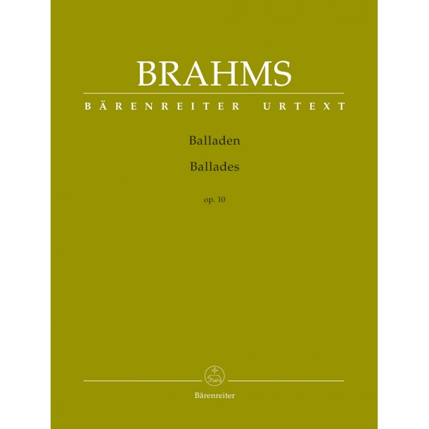 Ballades - Brahms, Johannes