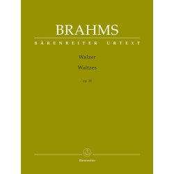 Waltzes - Brahms, Johannes