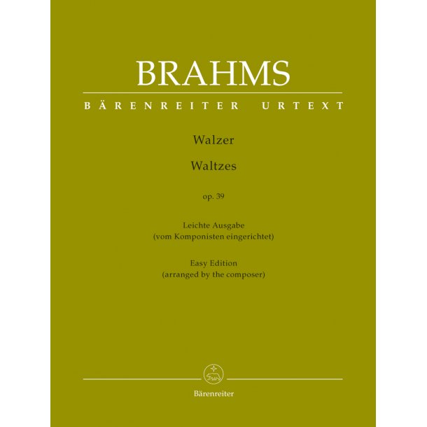 Waltzes - Brahms, Johannes