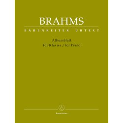 Albumblatt - Brahms, Johannes