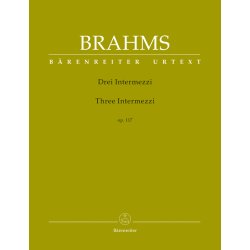 Three Intermezzi - Brahms, Johannes