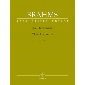 Three Intermezzi - Brahms, Johannes