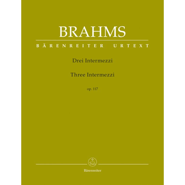 Three Intermezzi - Brahms, Johannes