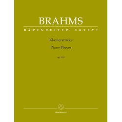 Piano Pieces - Brahms, Johannes