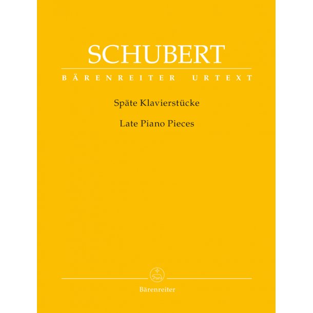 Late Piano Pieces - Schubert, Franz