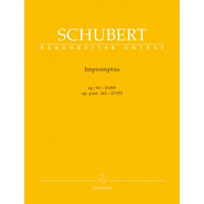 Impromptus op. 90 D 899, op. post. 142 D 935 - Schubert, Franz