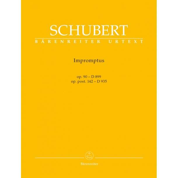 Impromptus op. 90 D 899, op. post. 142 D 935 - Schubert, Franz