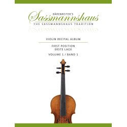 Violin Recital Album First Position - 