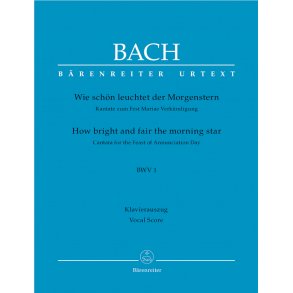 How bright and fair the morning star - Bach, Johann Sebastian