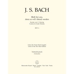 Bleib bei uns, denn es will Abend werden - Bach, Johann Sebastian