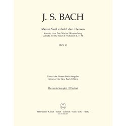 Now my soul exalts the Lord - Bach, Johann Sebastian
