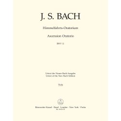 Ascension Oratorio - Bach, Johann Sebastian