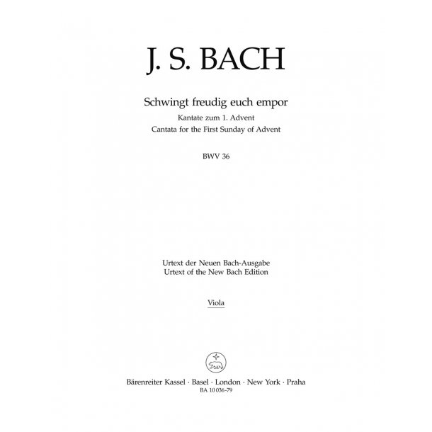 Schwingt freudig euch empor - Bach, Johann Sebastian