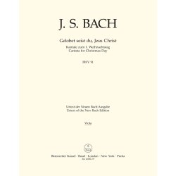 Gelobet seist du, Jesu Christ - Bach, Johann Sebastian