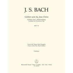 Gelobet seist du, Jesu Christ - Bach, Johann Sebastian