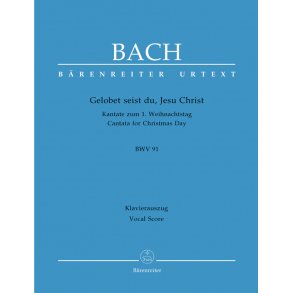 Gelobet seist du, Jesu Christ - Bach, Johann Sebastian