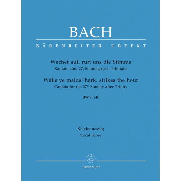 Wake ye maids! hark, strikes the hour - Bach, Johann Sebastian