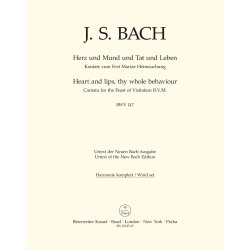 Heart and lips, thy whole behaviour - Bach, Johann Sebastian