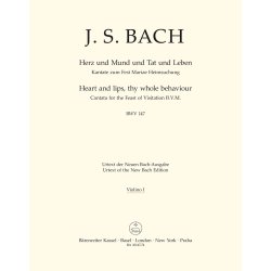 Heart and lips, thy whole behaviour - Bach, Johann Sebastian