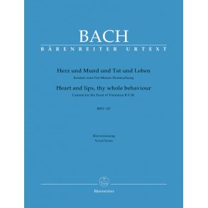 Heart and lips, thy whole behaviour - Bach, Johann Sebastian