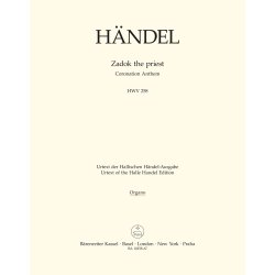 Zadok the priest - H&auml;ndel, Georg Friedrich