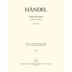 Zadok the priest - H&auml;ndel, Georg Friedrich