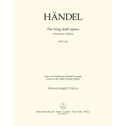 The King shall rejoice - H&auml;ndel, Georg Friedrich