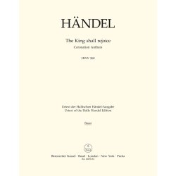 The King shall rejoice - H&auml;ndel, Georg Friedrich