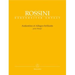 Andantino et Allegro brillante pour Harpe - Rossini, Gioachino
