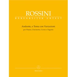 Andante and Theme and Variations - Rossini, Gioachino