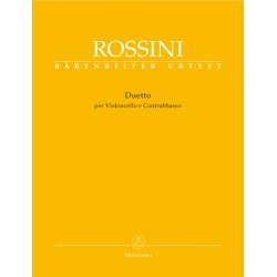 Duetto per Violoncello e Contrabbasso - Rossini, Gioachino