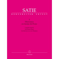 3 Morceaux en forme de Poire - Satie, Erik