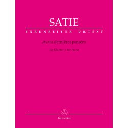 Avant-derni&THORN;res pens&eacute;es - Satie, Erik