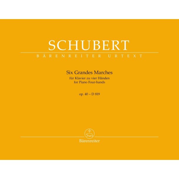Six Grandes Marches for Piano Four-Hands