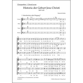 Historia der Geburt Jesu Christi SWV 435