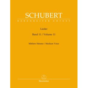Lieder - Band 11 - Mittlere Stimme