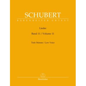 Lieder - Band 11 - Tiefe Stimme