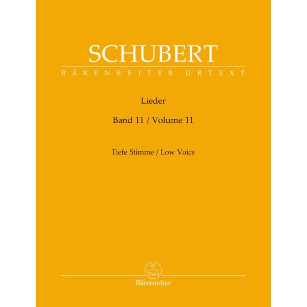 Lieder - Band 11 - Tiefe Stimme