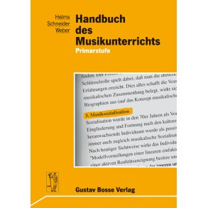 Handbuch des Musikunterrichts - Helms, Siegmund / Schneider, Reinhard / Weber, Rudolf
