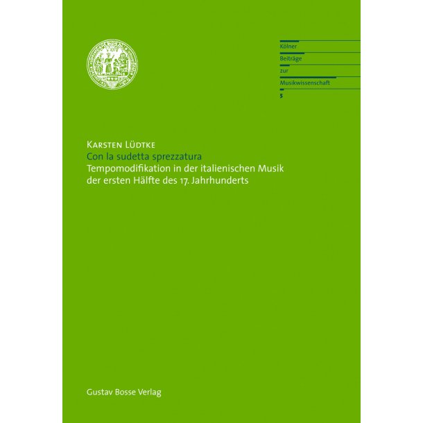 Con la sudetta sprezzatura - L&uuml;dtke, Karsten