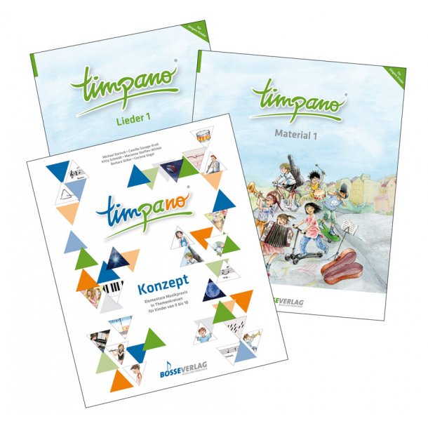 TIMPANO - Paket f&uuml;r die Arbeit mit j&uuml;ngeren Kindern - 