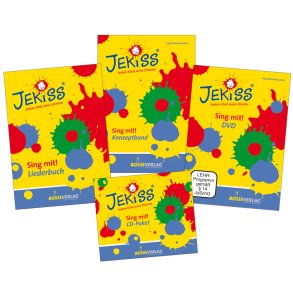 JEKISS. Teacher's bundle (Conception volume, song book, CD bundle and DVD) - Reuther, Inga Mareile