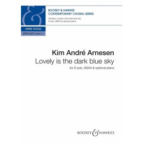Lovely is the dark blue sky