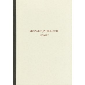 Mozart-Jahrbuch 1976/1977 - 