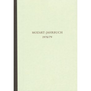 Mozart-Jahrbuch 1978/79 - 