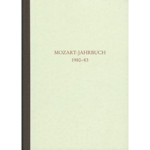 Mozart-Jahrbuch 1980/83 - 