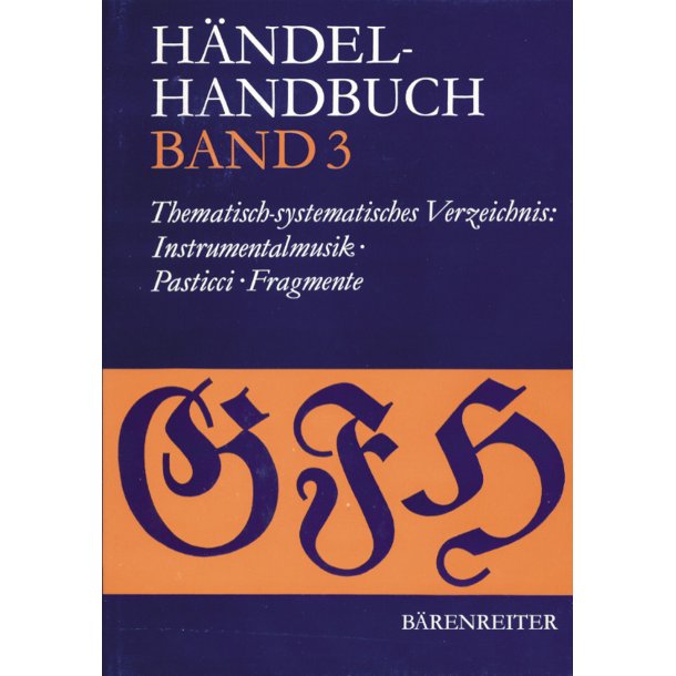 H&auml;ndel-Handbuch Band 3 - 