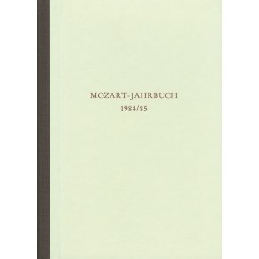 Mozart-Jahrbuch 1984/85 - 